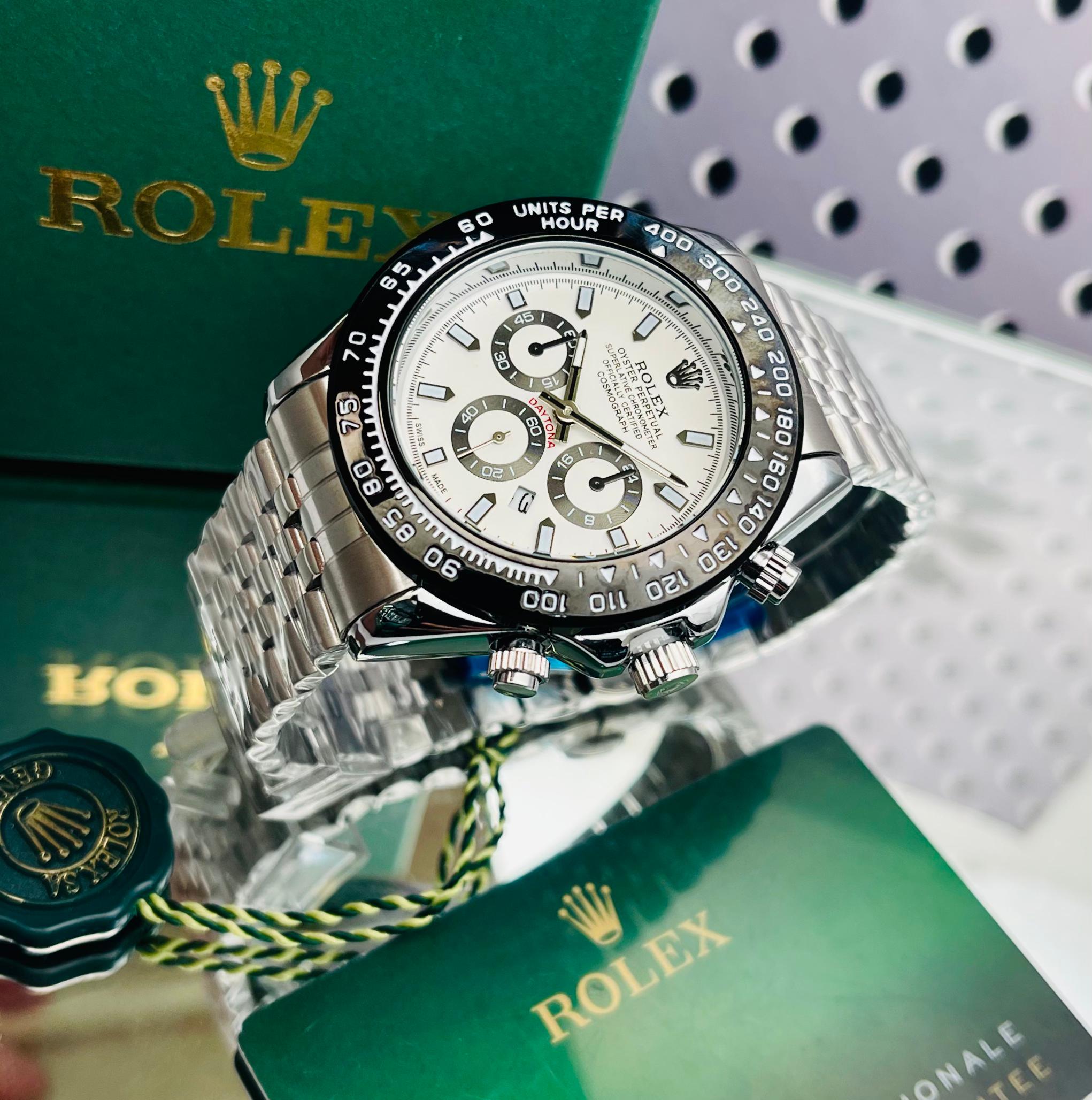 ROLEX DAYTONA ACERO + ESTUCHE DE LUJO